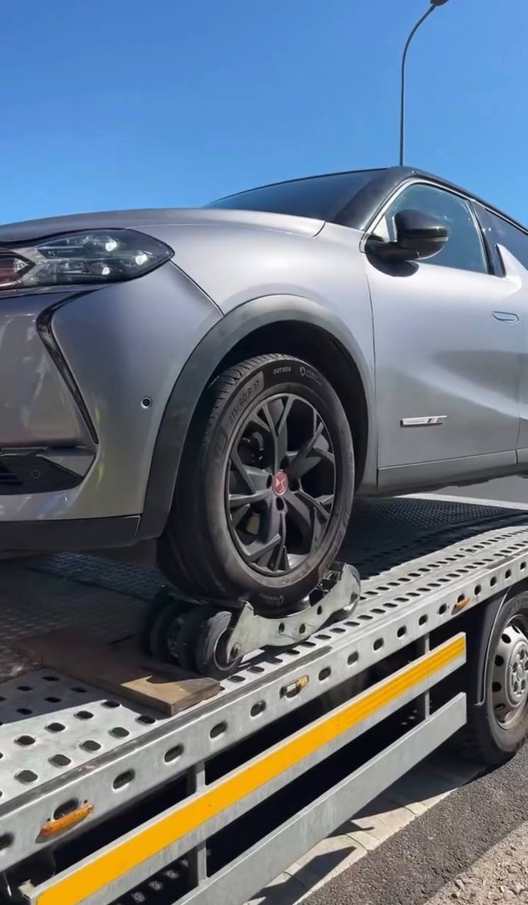 SUV с использованием подкатной тележки — Laweta24Wawa